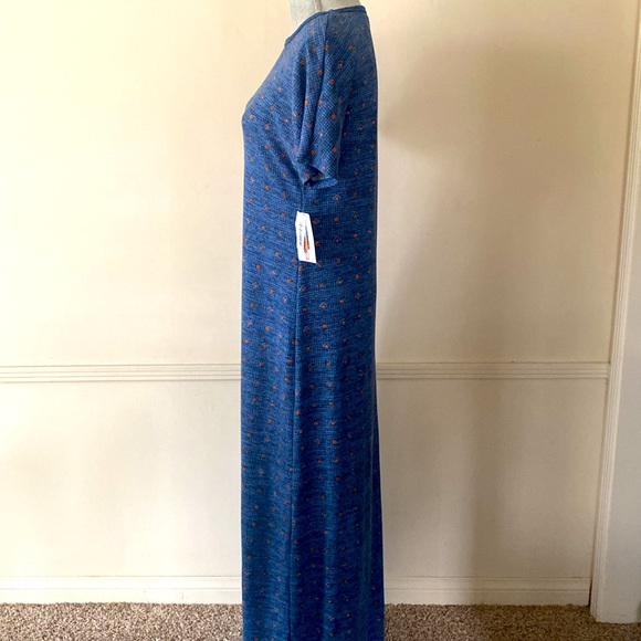 LuLaRoe 💙“MARIA”🧡 MAXI DRESS SIZE SMALL 🌟NWT🌟 - Picture 5 of 12